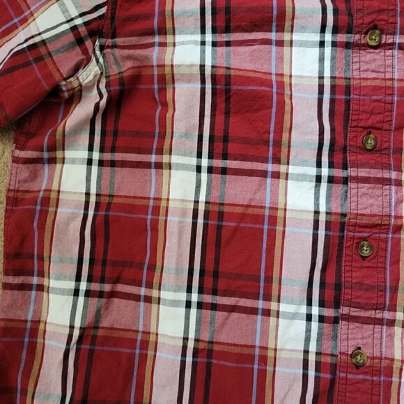 Carhartt Men's Plaid Button Up. Size XL. - Picture 3 of 8
